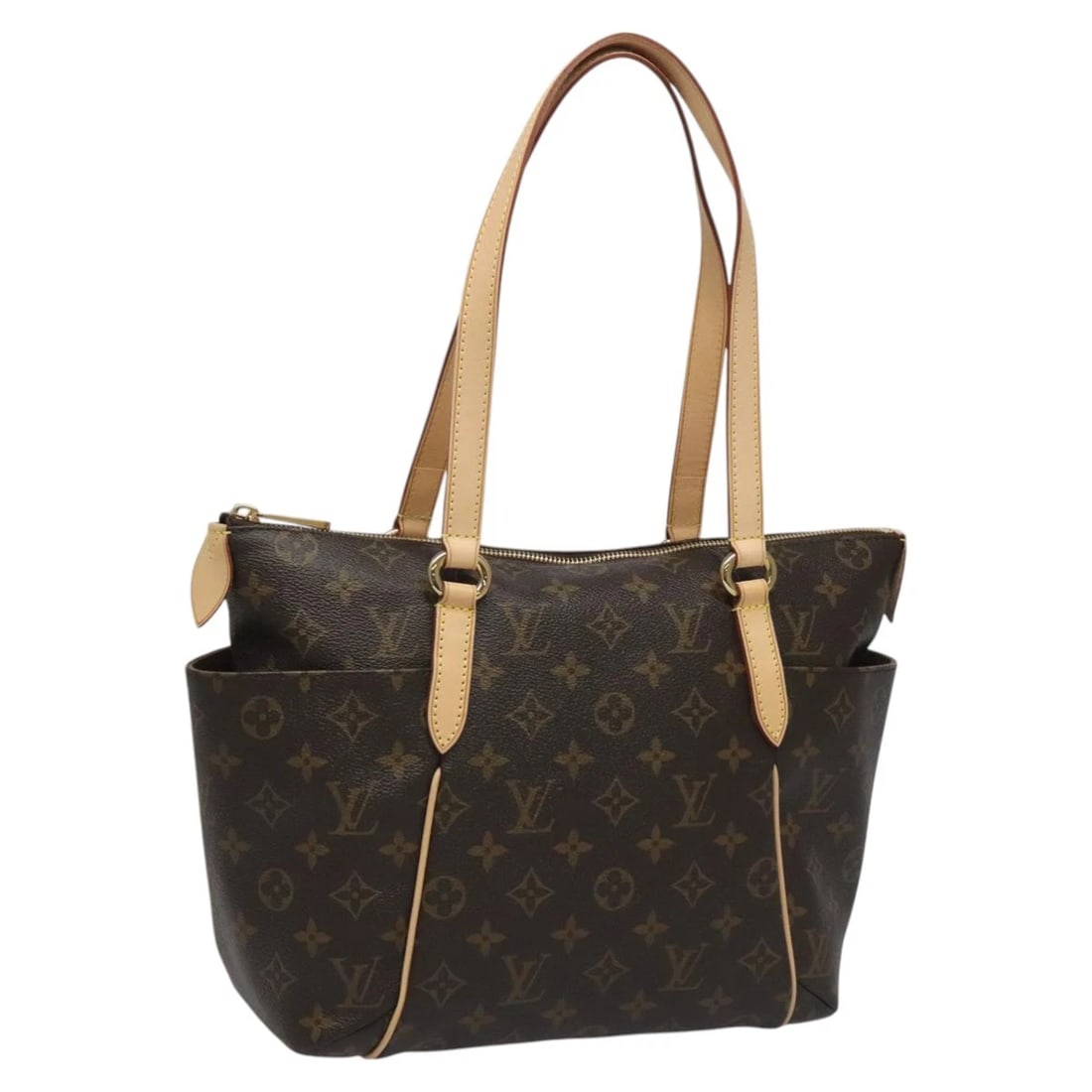 LOUIS VUITTON MONOGRAM TOTALLY PM TOTE BAG: LOUIS VUITTON Monogram Totally PM Tote Bag Brand: LOUIS VUITTON Type: Tote Bag Material: Monogram Canvas Color: Monogram Size: W13.4 x H9.4 x D5.1inch(Approx) Shoulder Drop:9.1inch(Approx) Access