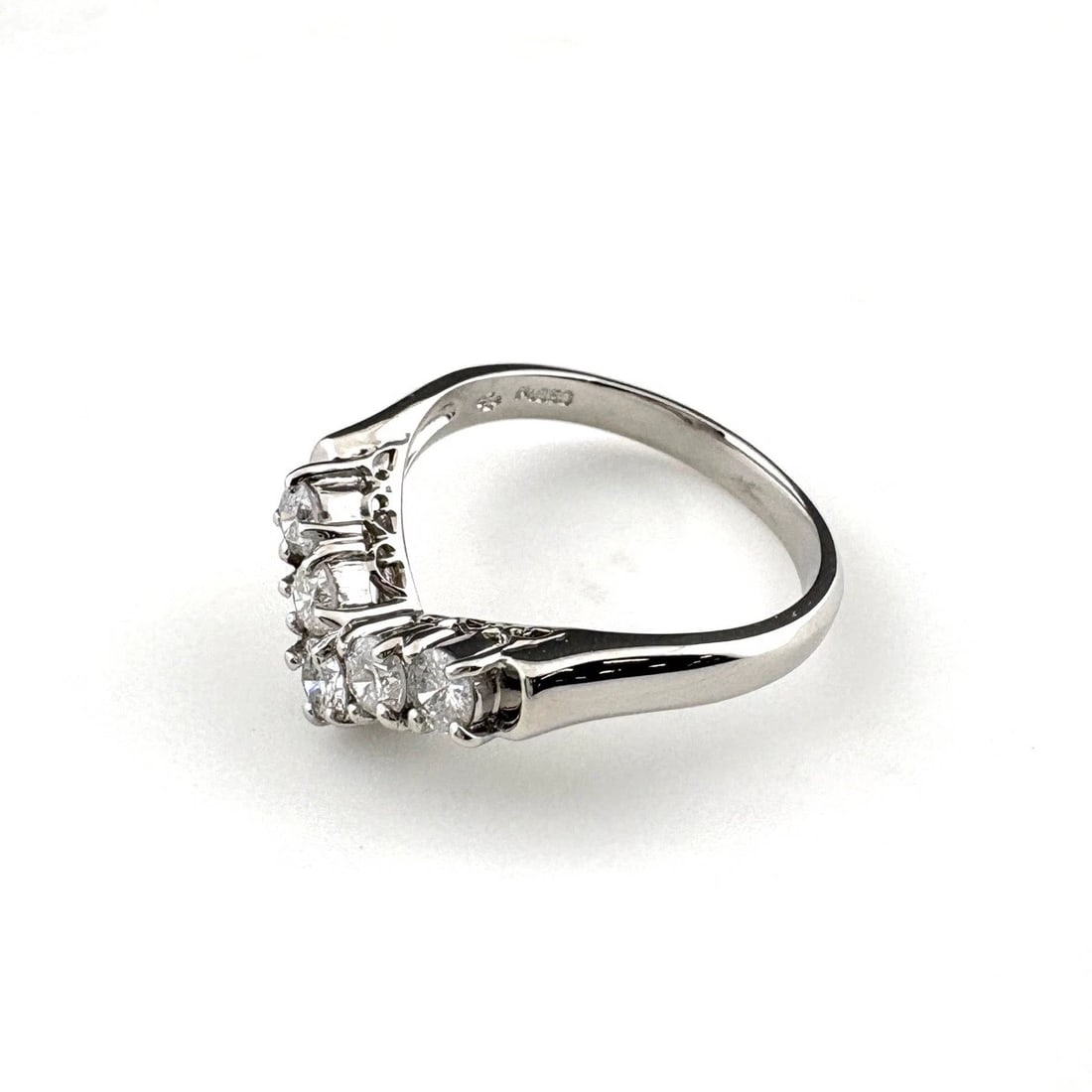 MELEE DIAMOND DESIGN RING PLATINUM (1 of 2)