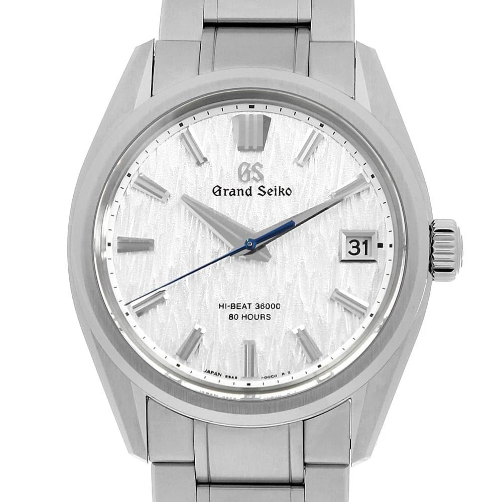 GRAND SEIKO STAINLESS STEEL WATCH: Grand Seiko Stainless Steel Watch Brand: Grand Seiko Type: Wrist watch Material: Band Material Stainless Steel, Case Material Stainless Steel Color: Dial Color Silver Size: Case:W40mm