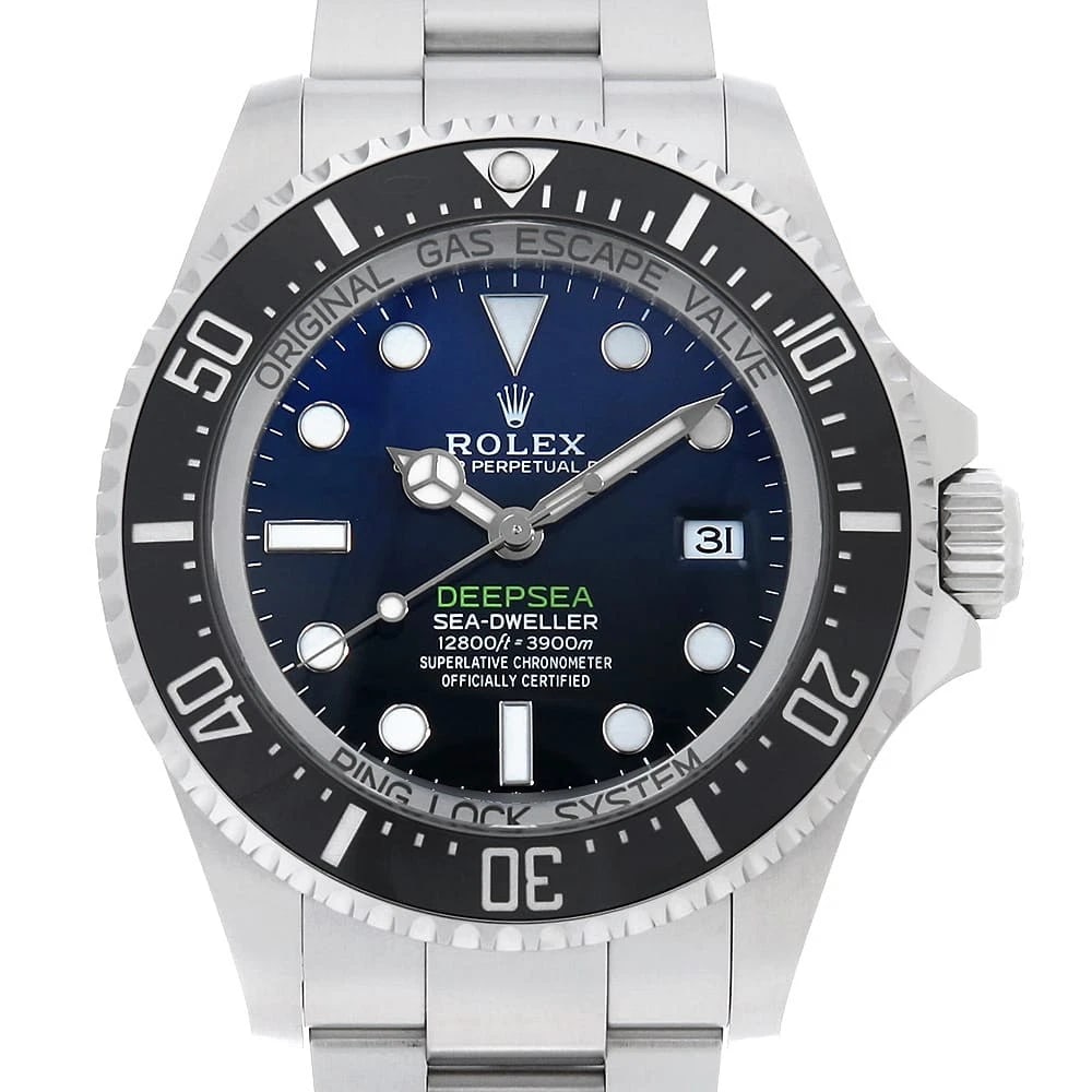 ROLEX DEEP SEA BLUE DWELLER BLUE WATCH (1 of 3)