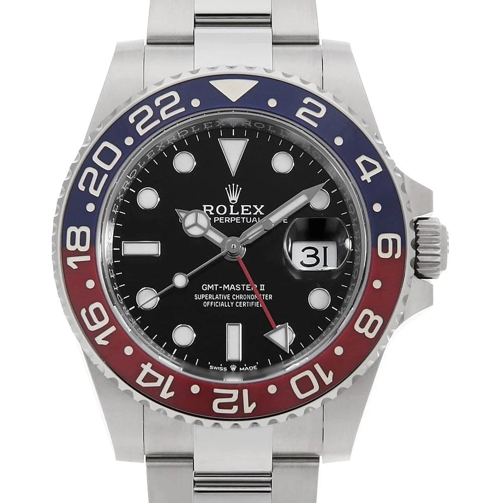 ROLEX GMT MASTER BLACK OYSTER WATCH (1 of 3)