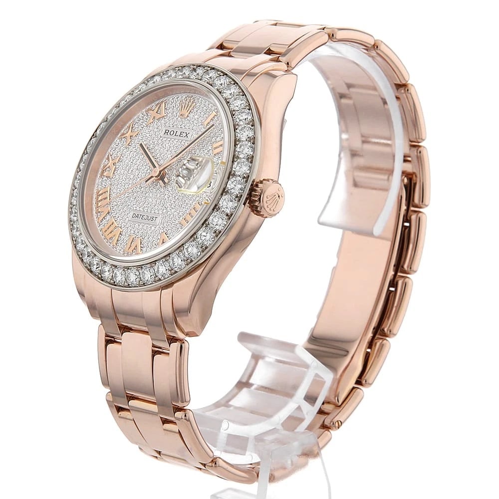 ROLEX DATEJUST DIAMONDS WATCH - 2