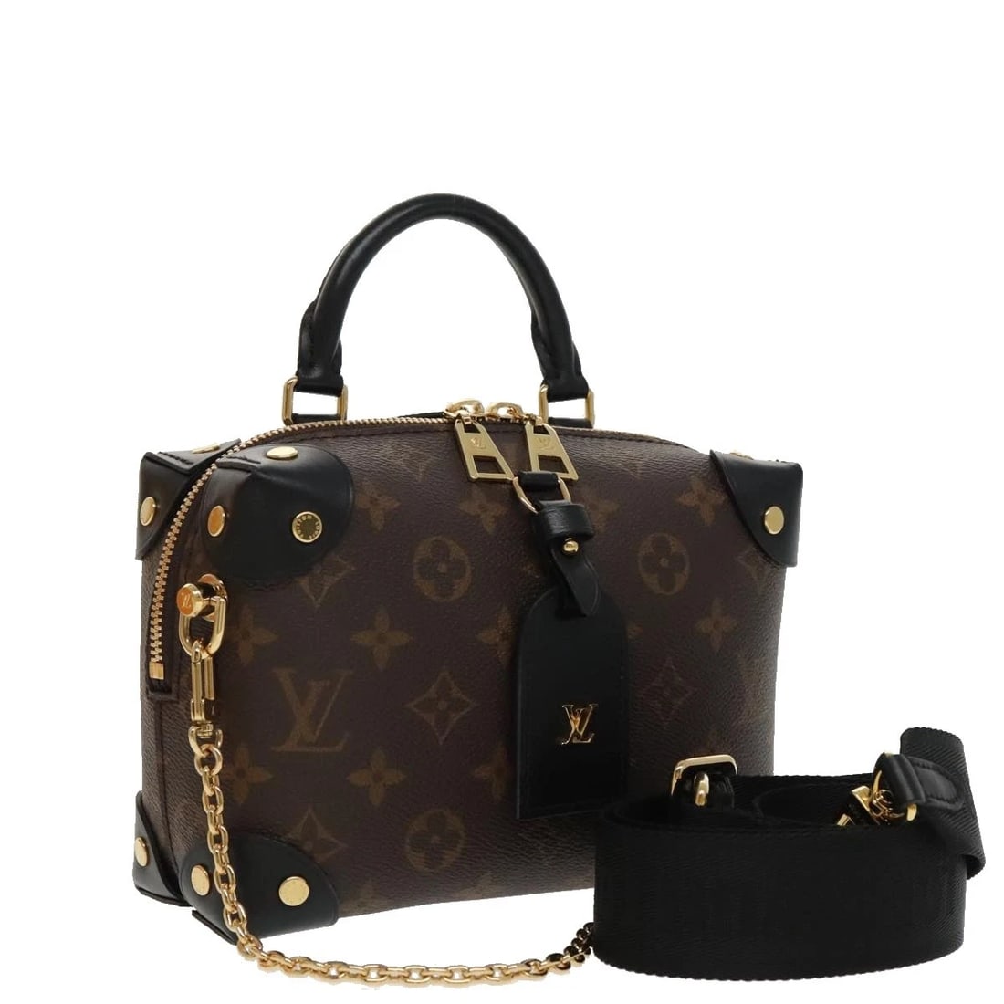 LOUIS VUITTON MONOGRAM PETIT MARU SUPLE HAND BAG: LOUIS VUITTON Monogram Petit Maru Suple Hand Bag Brand: LOUIS VUITTON Type: Hand Bag Material: Monogram Canvas Color: Monogram Size: W7.9 x H5.3 x D3.1inch(Approx) Accessories: None Access