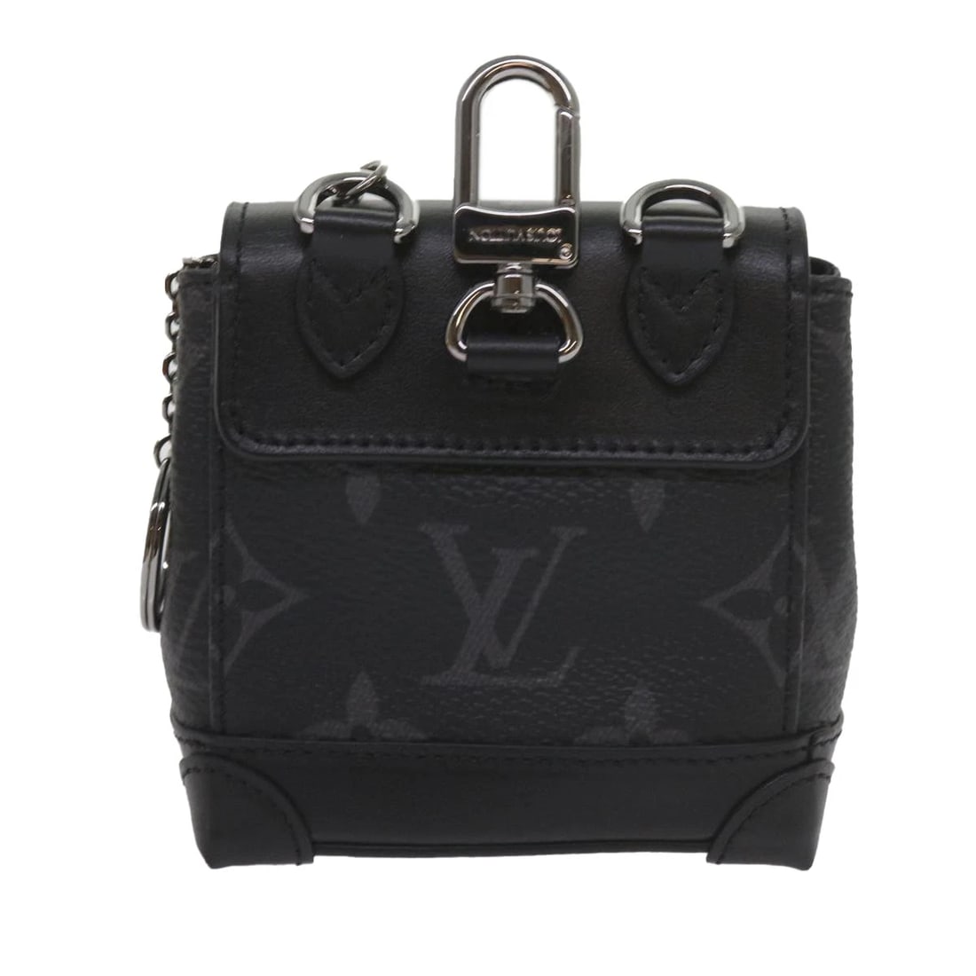 LOUIS VUITTON MONOGRAM ECLIPSE MINI STEAMER POUCH - 2