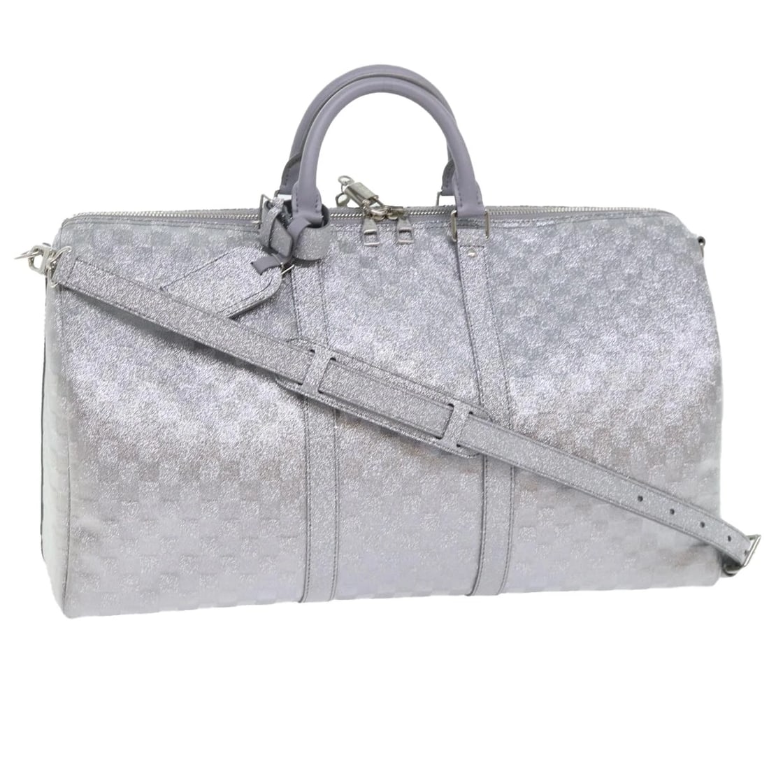LOUIS VUITTON DAMIER GLITTER KEEPALL BANDOULIERE 50 BAG (1 of 8)