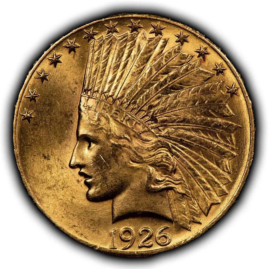 1926 G$10 INDIAN HEAD GOLD EAGLE (1 of 4)