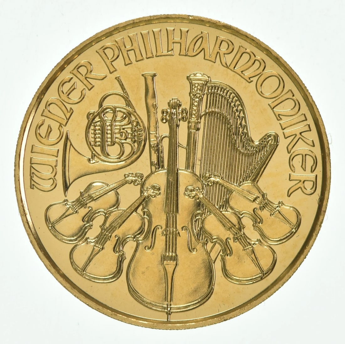 RANDOM DATE AUSTRIA 10 EURO GOLD PHILHARMONIC (1 of 2)