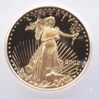 2002-W $5 AMERICAN GOLD EAGLE (1 of 2)