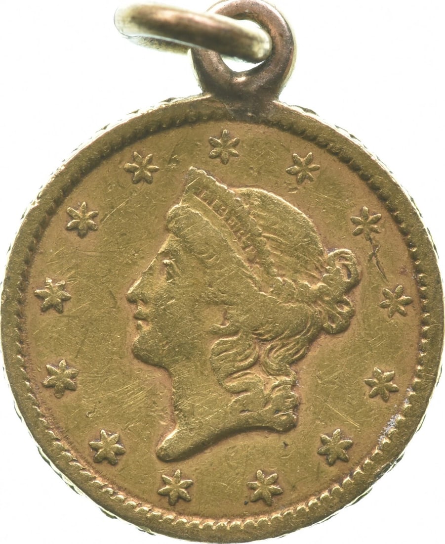 1840'S 1850'S $1 LIBERTY HEAD GOLD (1 of 2)