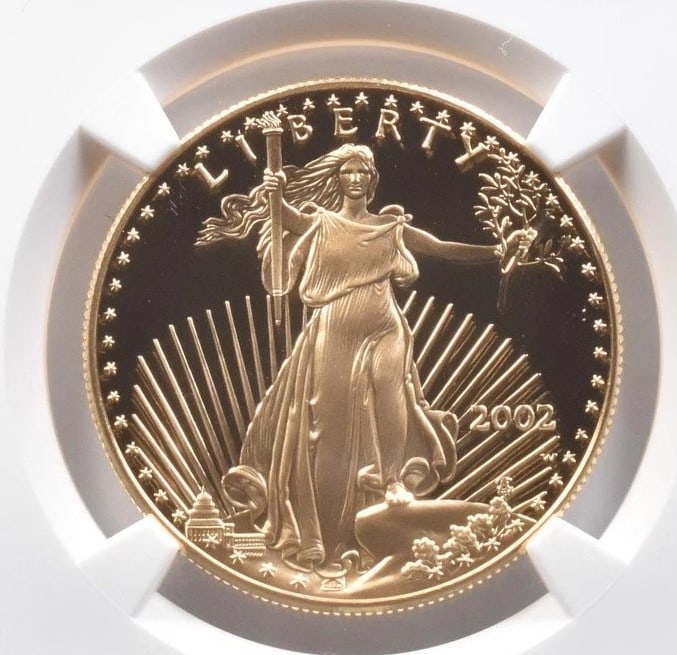 2002-W $50 AMERICAN GOLD EAGLE (1 of 2)