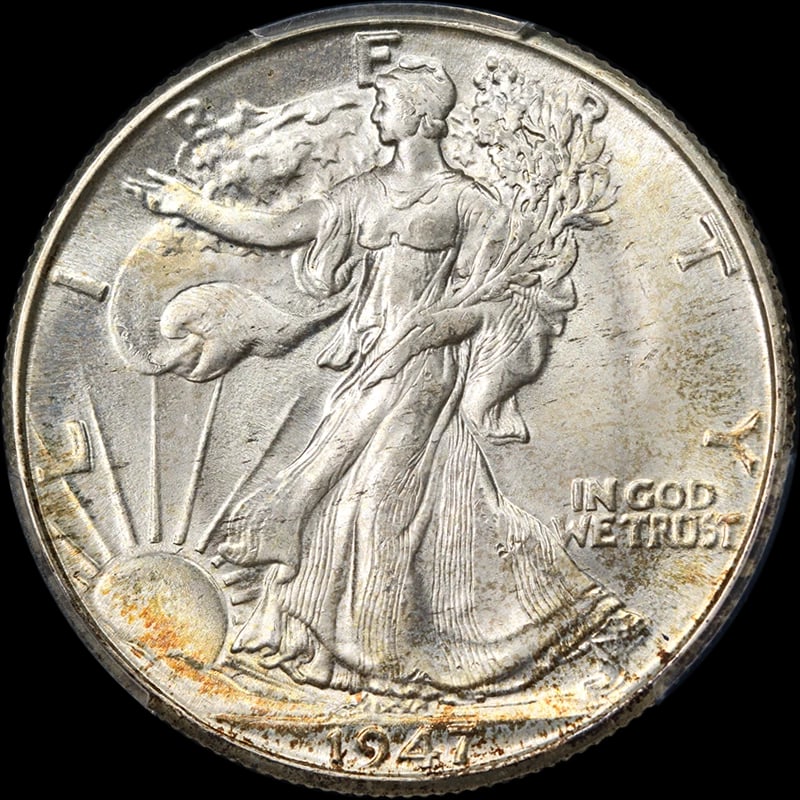 1947-D WALKING LIBERTY HALF (1 of 2)