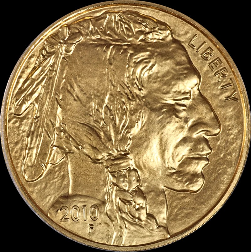2010 BUFFALO GOLD $50 (1 of 2)