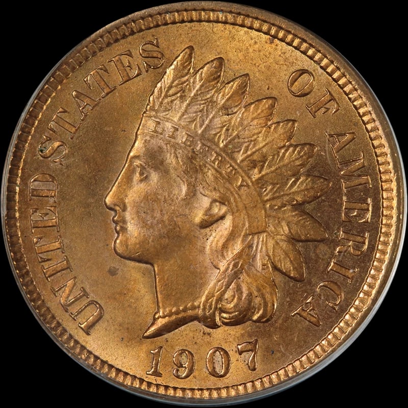 1907 INDIAN CENT (1 of 2)