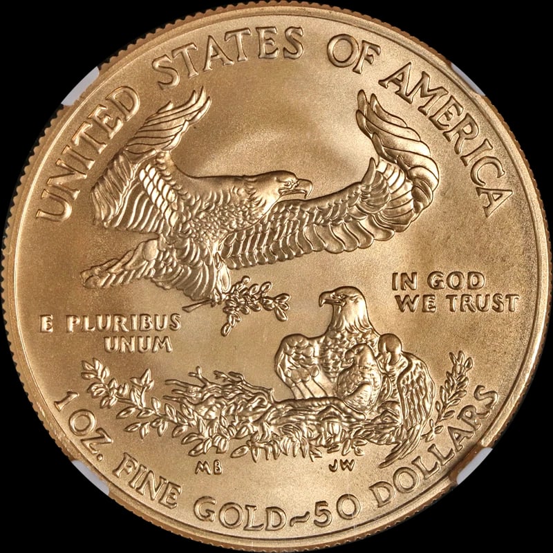 2017 GOLD AMERICAN EAGLE - 2