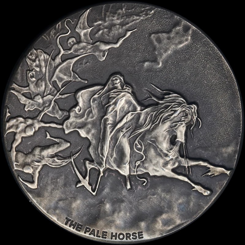 2015 NIUE SILVER BIBLICAL COIN: 2015 Niue Silver Biblical Coin Year: 2015 Fineness: 0.999 Composition: Silver Denomination: None Country of Origin: United States Accessories: None Accessories Notice: When purchasing