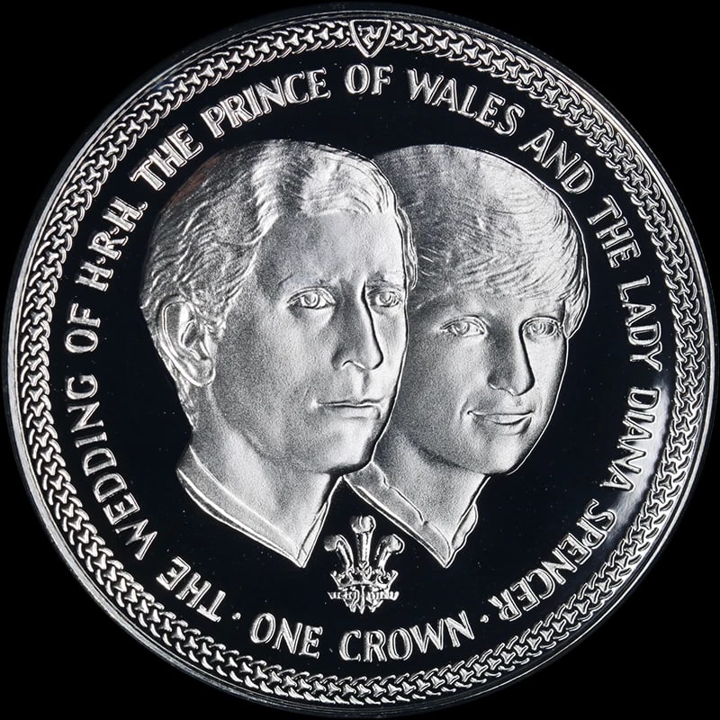 1981 GIBRALTAR GOLD & SILVER PROOF (1 of 4)