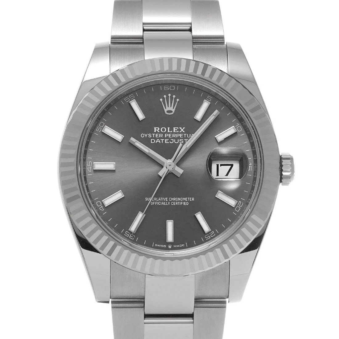 ROLEX DATEJUST SLATE WATCH (1 of 4)