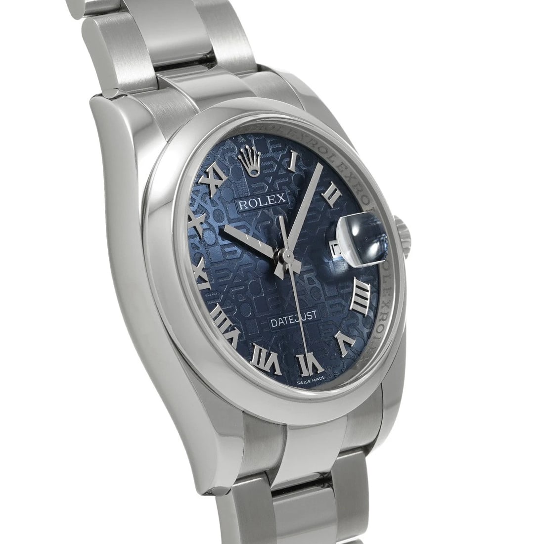 ROLEX DATEJUST BLUE COMPUTER WATCH - 3