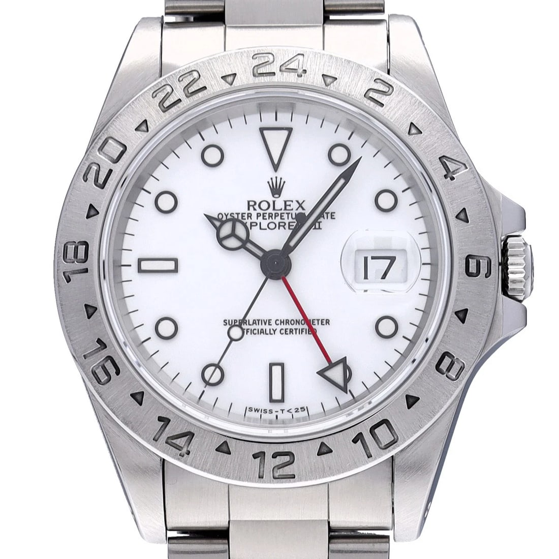 ROLEX EXPLORER WHITE WATCH - 4