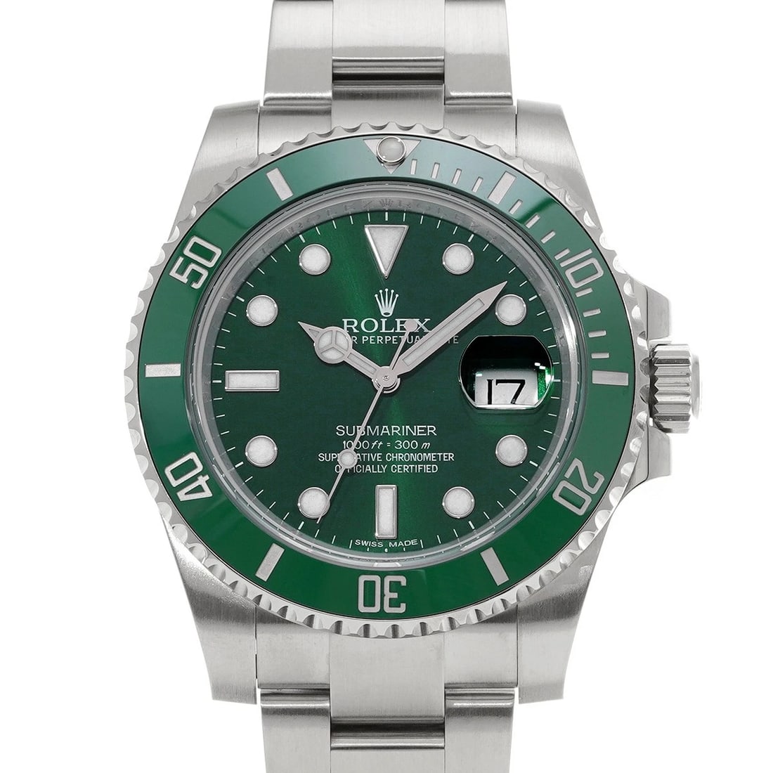 ROLEX SUBMARINER DATE GREEN WATCH (1 of 4)