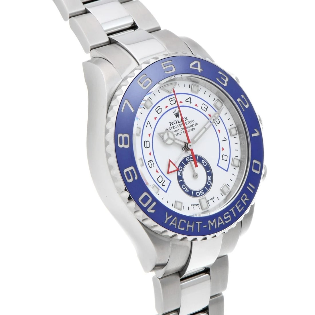 ROLEX YACHT MASTER WHITE WATCH - 3