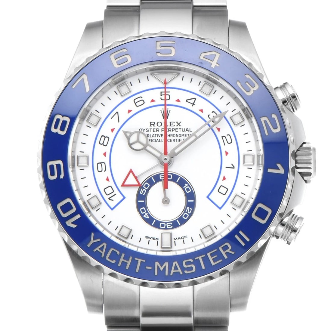 ROLEX YACHT MASTER WHITE WATCH - 4
