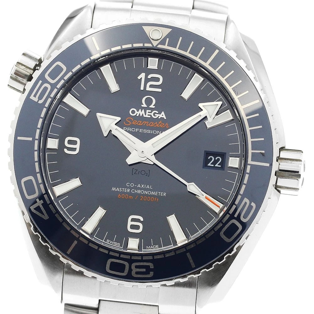 OMEGA SEAMASTER PLANET OCEAN AUTOMATIC MEN'S: OMEGA Seamaster Planet Ocean Automatic Men's Brand: OMEGA Type: Wristwatch Material: Band Material Stainless Steel, Case Material Stainless Steel / Stainless Steel Color: Band Color Silver,