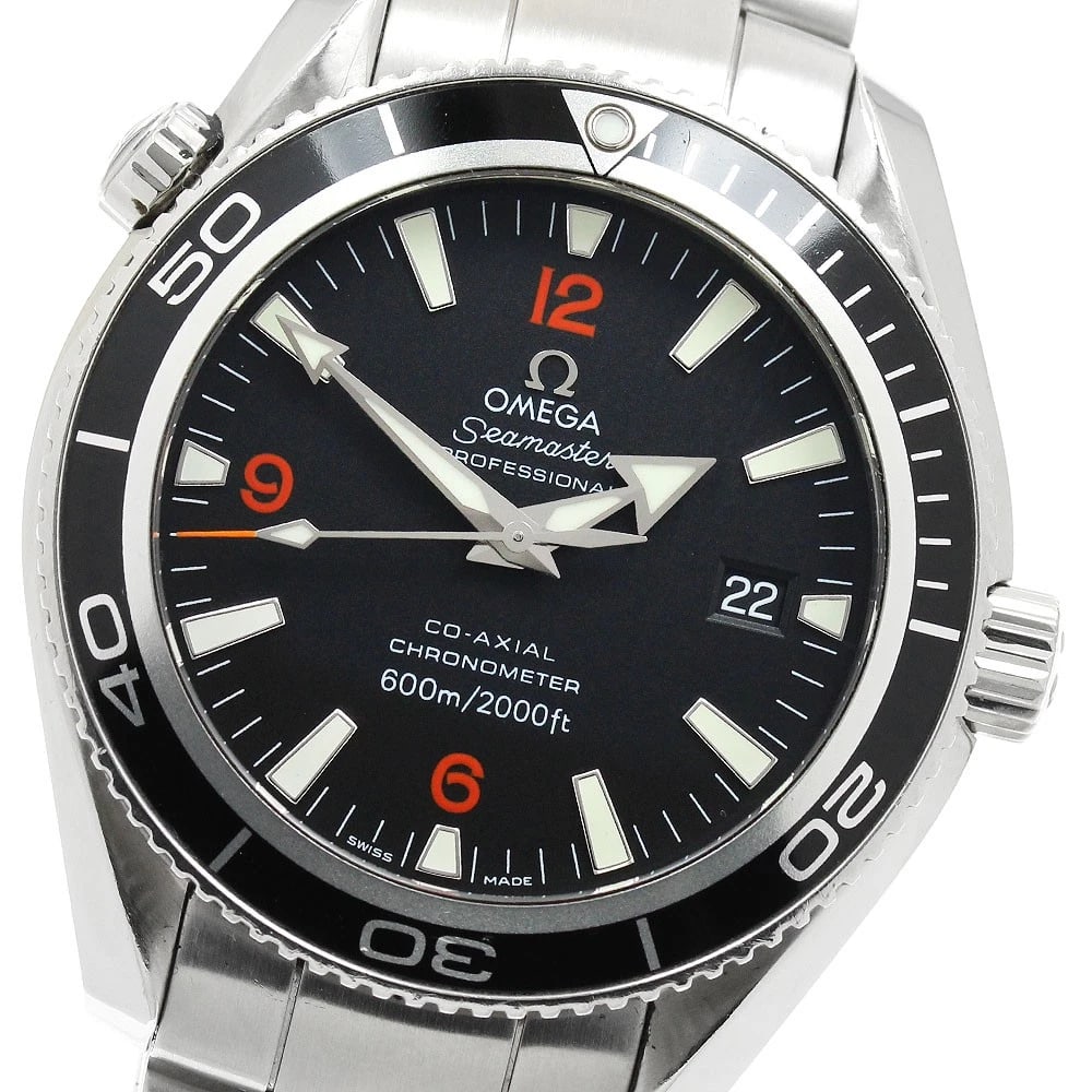 OMEGA SEAMASTER PLANET OCEAN DATE CO AXIAL AUTOMATIC: OMEGA Seamaster Planet Ocean Date Co Axial Automatic Brand: OMEGA Type: Wristwatch Material: Band Material Stainless Steel, Case Material Stainless Steel / Stainless Steel Color: Band Color