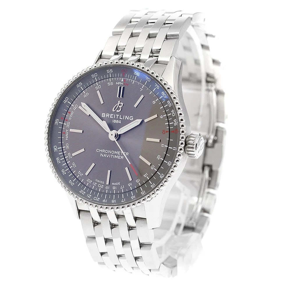 BREITLING NAVITIMER AUTOMATIC GRAY AUTOMATIC WATCH - 2