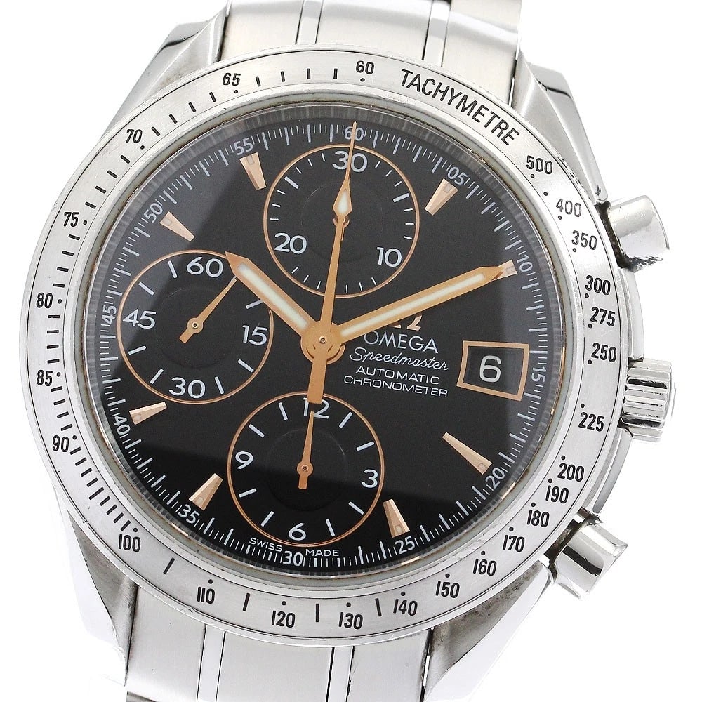 OMEGA SPEEDMASTER JAPAN LIMITED EDITION AUTOMATIC WATCH: OMEGA Speedmaster Japan Limited Edition Automatic Watch Brand: OMEGA Type: Wristwatch Material: Band Material Stainless Steel, Case Material Stainless Steel / Stainless Steel Color: Band Color