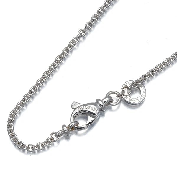 BVLGARI CHAIN NECKLACE 18K 750 WHITE GOLD (1 of 2)