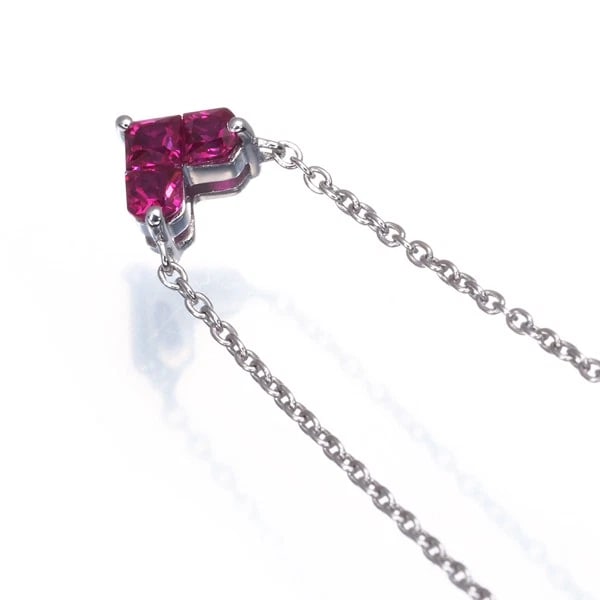 STAR JEWELRY NECKLACE RUBY - 2