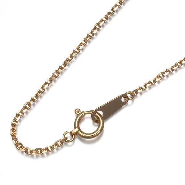 CABLE CHAIN NECKLACE 18K 750 ROSE GOLD: Cable Chain Necklace 18K 750 Rose Gold Brand: Unbranded Type: Necklace Material: 18K / 750 / Rose Gold Color: Rose Gold Size: Necklace length: 50cm Necklace width: 1.4mm Clasp width: 3.0mm Access