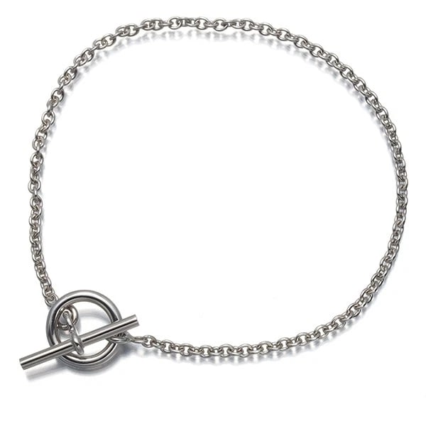 HERMES BRACELET ECHAPPEE GLENAN CHAIN: HERMES Bracelet Echappee Glenan Chain Brand: HERMES Type: Bracelet Material: 18K / 750 / White Gold Color: White Gold Size: Inner circumference: 16cm Bracelet Width: 2.0mm Accessories: None