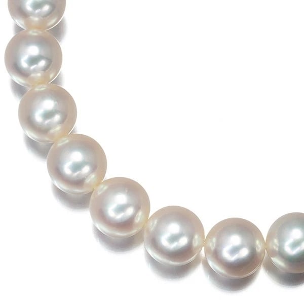 MIKIMOTO NECKLACE AKOYA PEARL 14K 585 WHITE GOLD (1 of 3)