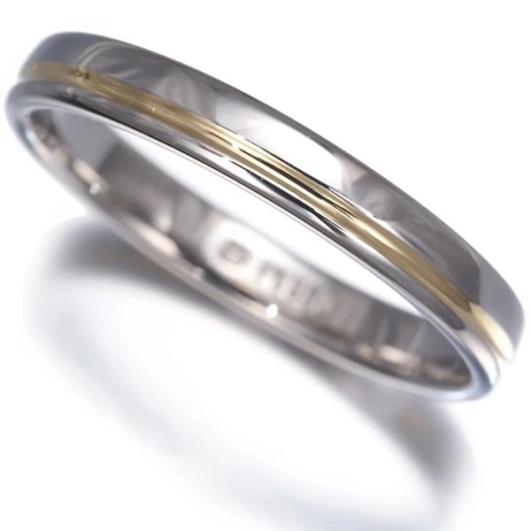 MIKIMOTO RING BICOLOR 950 PLATINUM: Mikimoto Ring Bicolor 950 Platinum Brand: MIKIMOTO Type: Ring Material: 950 / Platinum Color: none Size: US8.5-8.75 Accessories: None Accessories Notice: When purchasing pre-owned goods, p