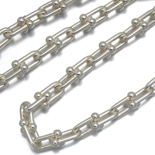 TIFFANY&CO. NECKLACE HARD WEAR LINK SMALL (1 of 2)