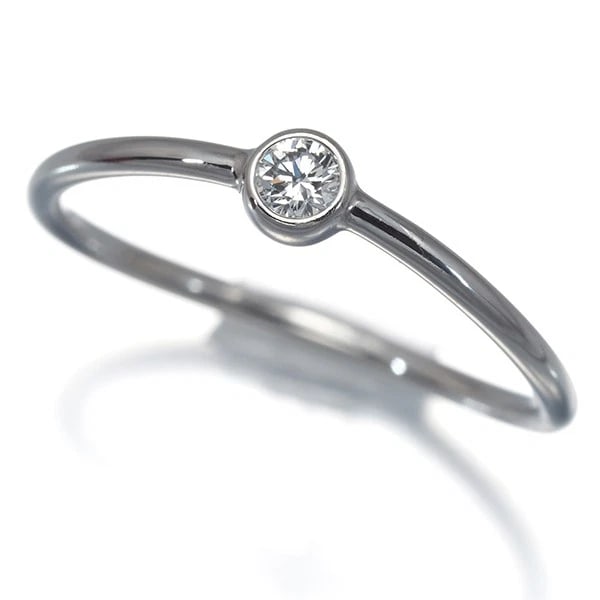 TIFFANY&CO. RING DIAMOND WAVE SINGLE-ROW: Tiffany&Co. Ring Diamond Wave Single-row Brand: Tiffany & Co. Type: Ring Material: 950 / Platinum Color: Platinum Size: US5 Accessories: None Accessories Notice: When purchasing pre-owned