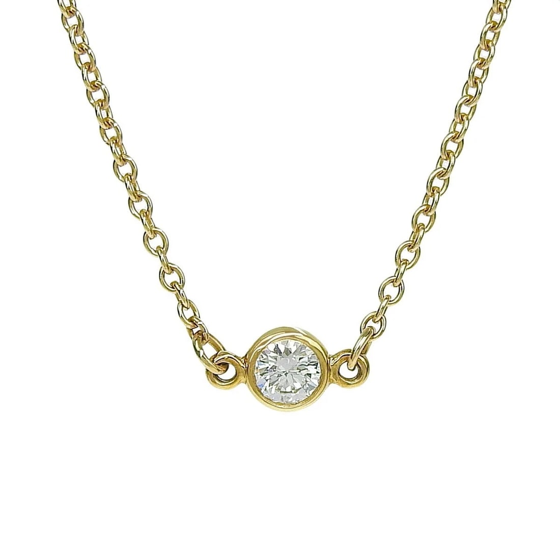 TIFFANY & CO. ELSA PERETTI 5 DIAMOND NECKLACE (1 of 4)