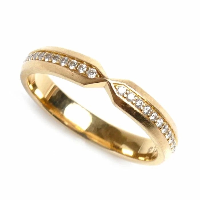 TIFFANY & CO. NESTING NARROW BAND DIAMOND RING (1 of 3)