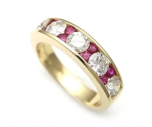 TIFFANY & CO. DIAMOND & RUBY RING (1 of 2)