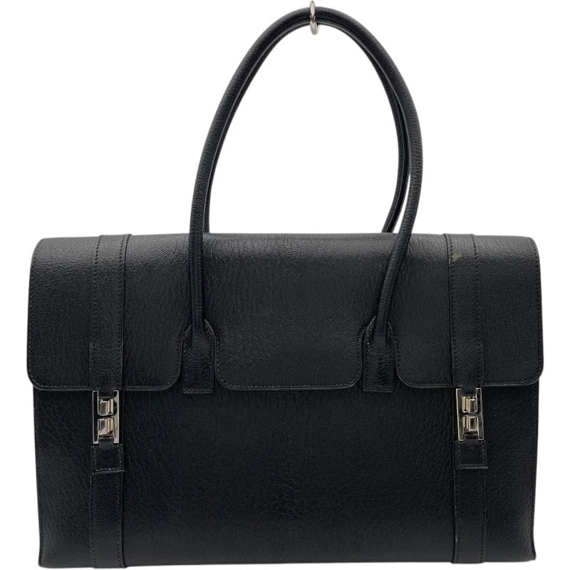HERMES DRAG 37 HANDBAG: HERMES Drag 37 Handbag Brand: HERMES Type: Handbag Material: Shave Color: Black SVHardware Size: W14.6 x H9.4x D5.1inch Accessories: None Accessories Notice: When purchasing pre-owned good
