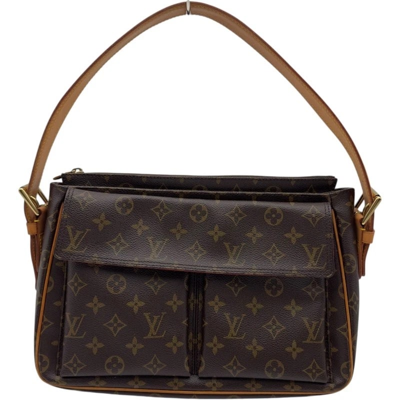 LOUIS VUITTON VIVA CITEGM SHOULDER BAG: LOUIS VUITTON Viva CiteGM Shoulder Bag Brand: LOUIS VUITTON Type: Shoulder Bag Material: Monogram Color: Brown Size: W12.2 x H8.3x D3.9inch Accessories: None Accessories Notice: When