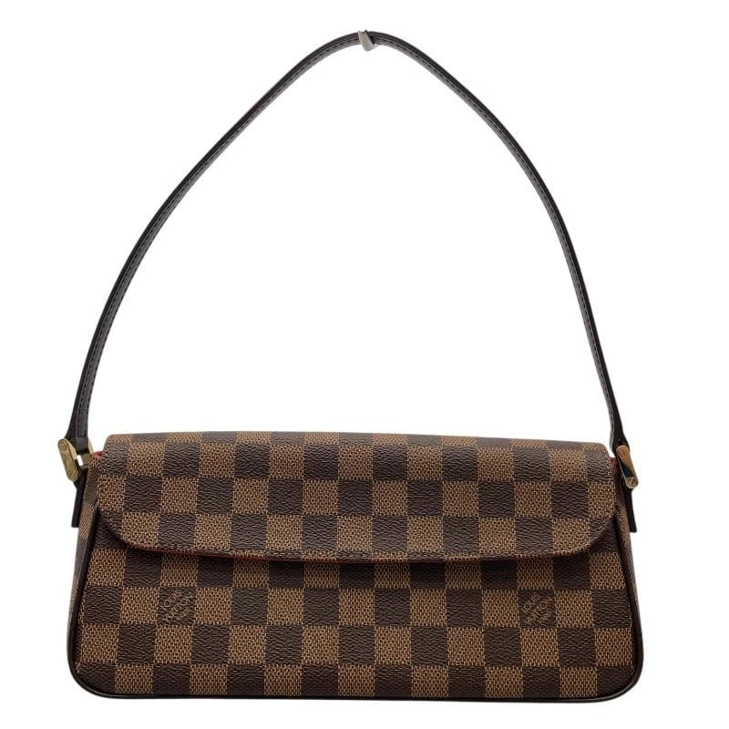 LOUIS VUITTON RECOLATOR SHOULDER BAG: LOUIS VUITTON Recolator Shoulder Bag Brand: LOUIS VUITTON Type: Shoulder Bag Material: Damier Ebene Color: Damier Ebene Size: W10.2 x H4.7x D2.8inch Accessories: None Accessories Notice: W