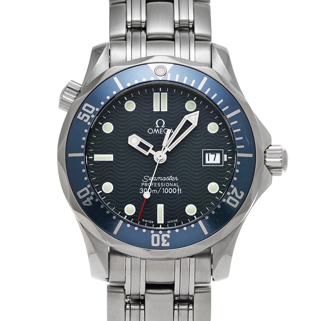 OMEGA SEAMASTER PROFESSIONAL BLUE WATCH: OMEGA Seamaster Professional blue WATCH Brand: OMEGA Type: Wristwatch Material: Band Material Stainless steel, Case Material Stainless steel Color: Dial Color blue Size: ??Case? H/about 36mm W/abo