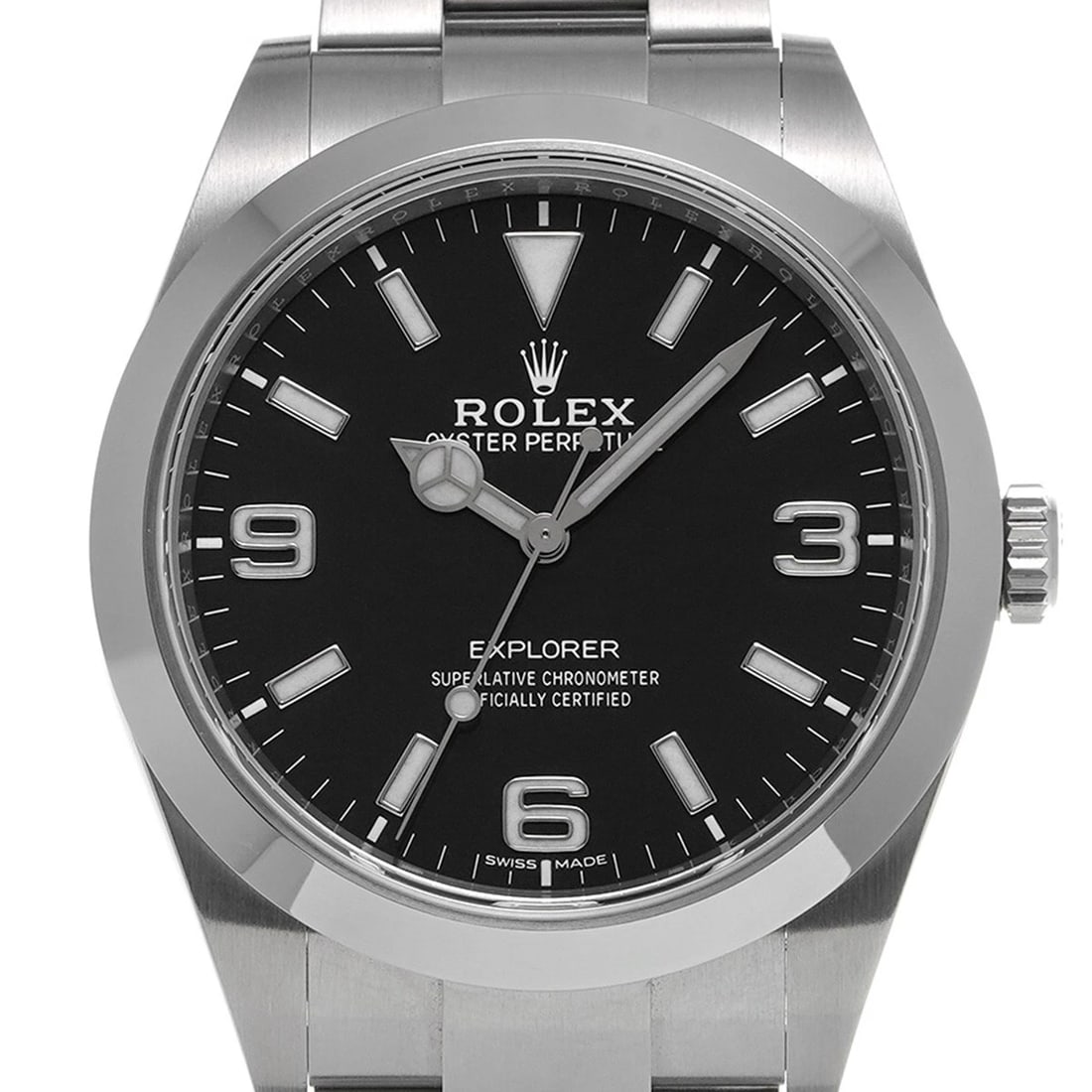 ROLEX EXPLORER BLACK WATCH - 4