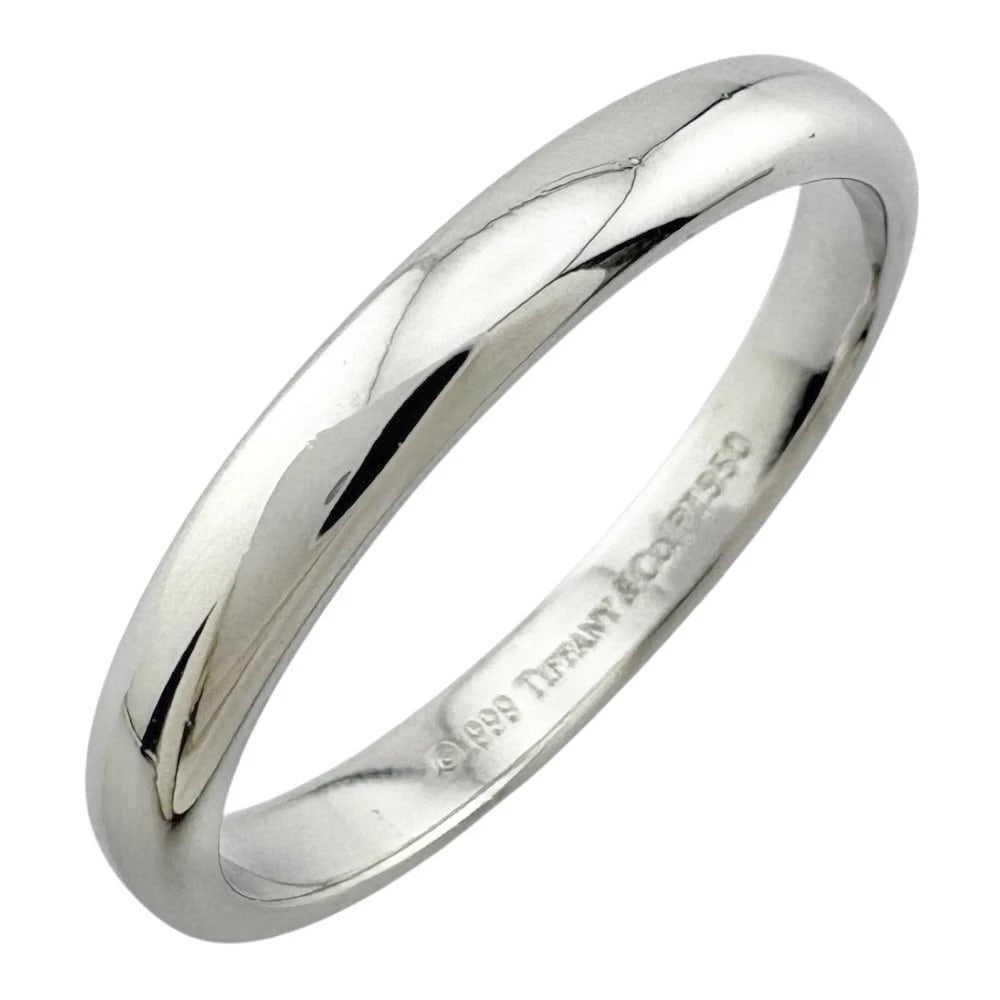 TIFFANY&CO. RING PT950PLATINUM CLASSIC AND: TIFFANY&Co. Ring Pt950Platinum Classic and Brand: Tiffany&co. Type: Ring Material: Pt950Platinum Color: Silver Size: US 8 3/4 Accessories: None Accessories Notice: When purchasing pre-owne