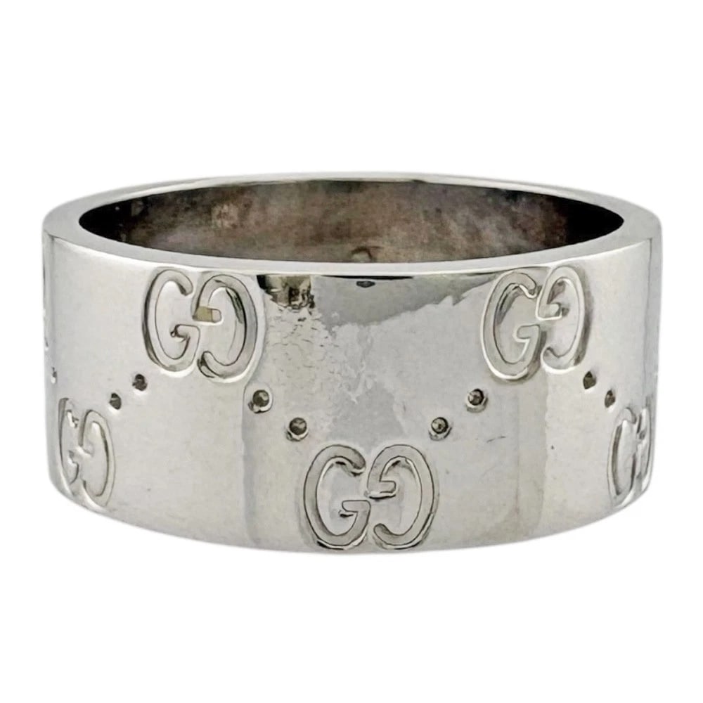 GUCCI RING K18 WHITE GOLD - 2