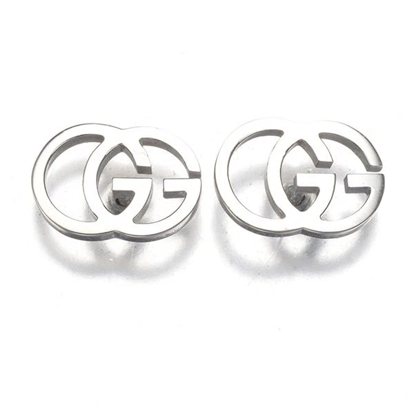GUCCI EARRINGS GG RUNNING 18K 750 WHITE GOLD (1 of 3)