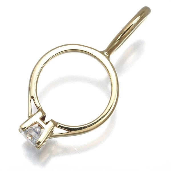 HARRY WINSTON PENDANT DIAMOND HWRING: HARRY WINSTON Pendant Diamond HWRing Brand: HARRY WINSTON Type: Pendant Material: 18K / 750 / Yellow Gold Main Stone/Creation Natural Color: Yellow Gold Size: Design size: 14.0 x 11.0mm Total